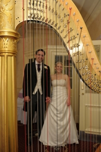 Ruth Faber - “The beautiful sound of a golden harp is the perfect accompaniment to a wedding.”